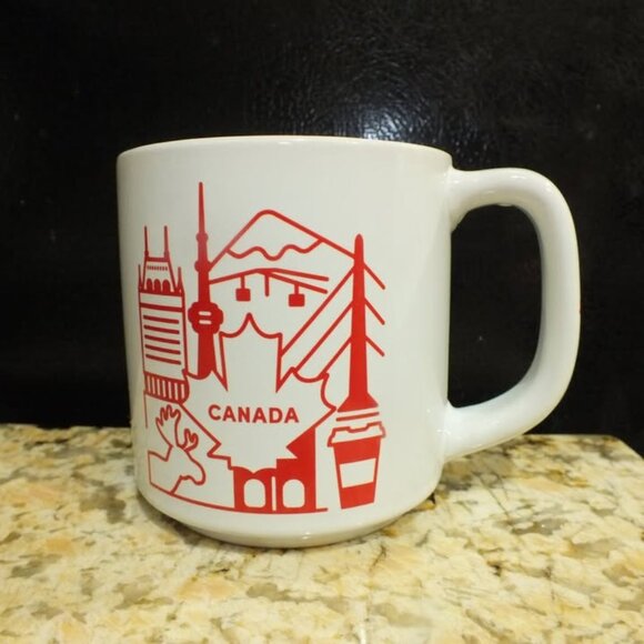 Tim Hortons CANADA Traveler's Collection Voyageur Coffee Mug Series II 2019 - Picture 1 of 4